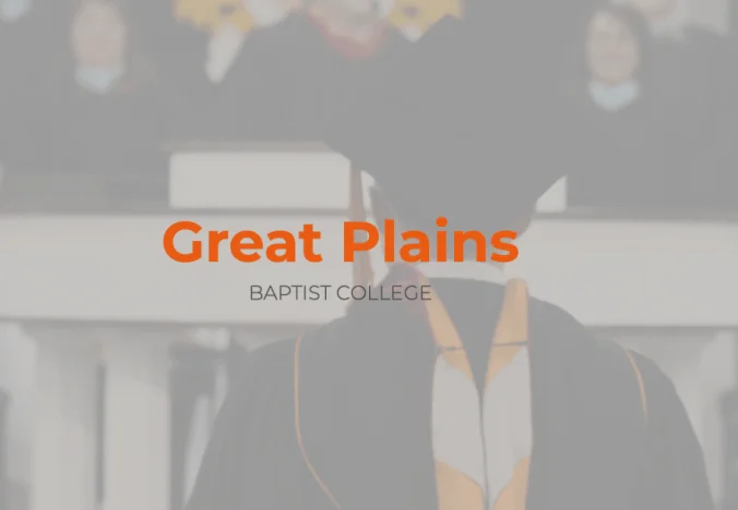 Great Plains Baptist College graduation